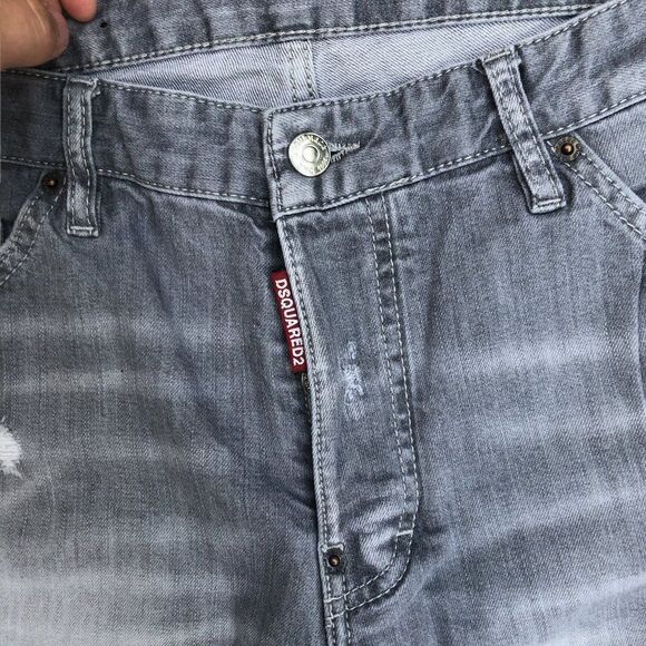 Rare Dsquared2 Designer Jeans Size 36 Cool Guy Jean Gray - Picture 13 of 15